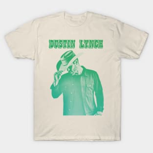 Dustin Lynch 18-green solid style, T-Shirt